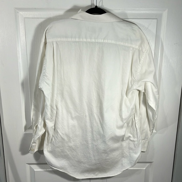 Oscar de la Renta button down cotton shirt - Picture 4 of 7